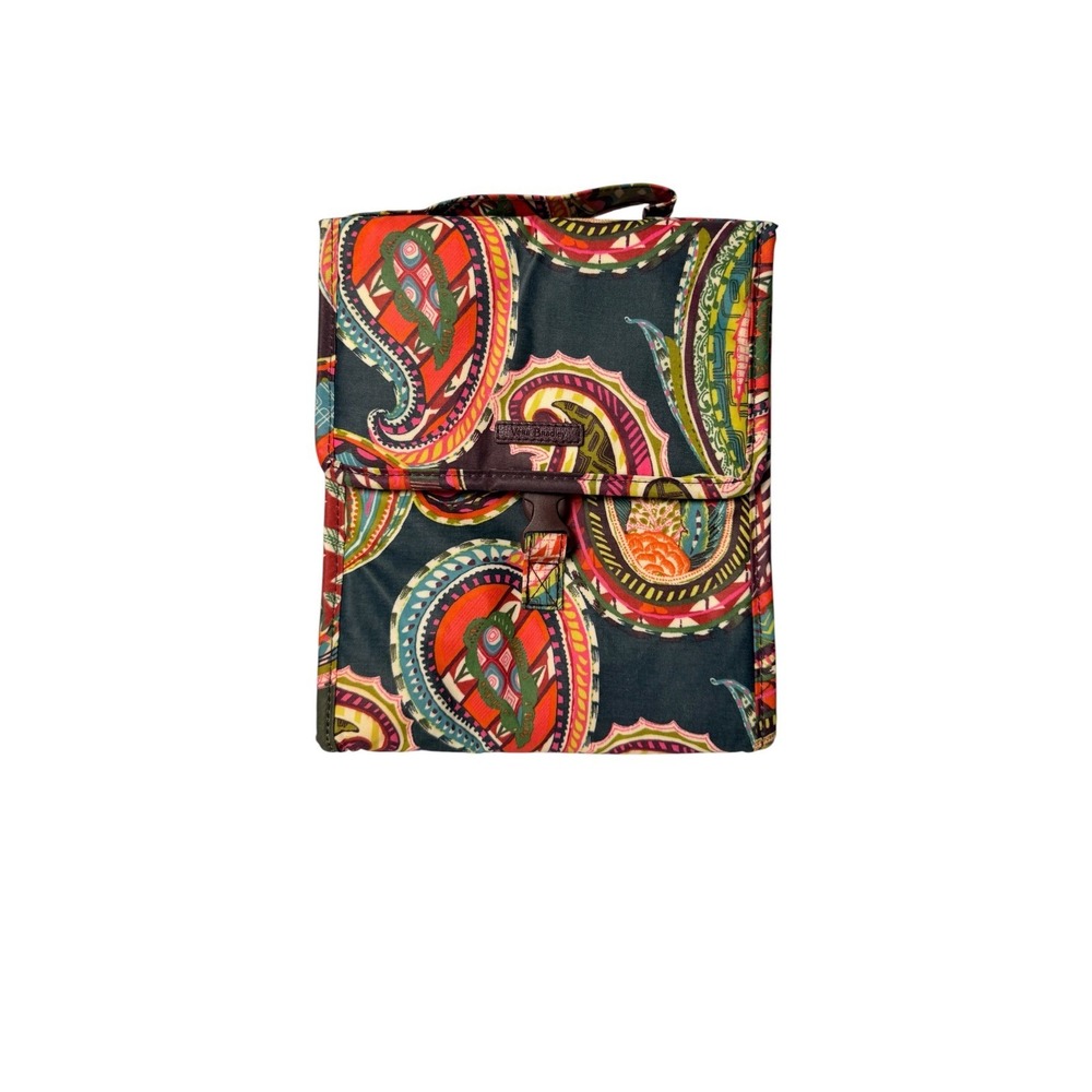 Vera Bradley Insulated Lunch Tote OS Paisley ID Window